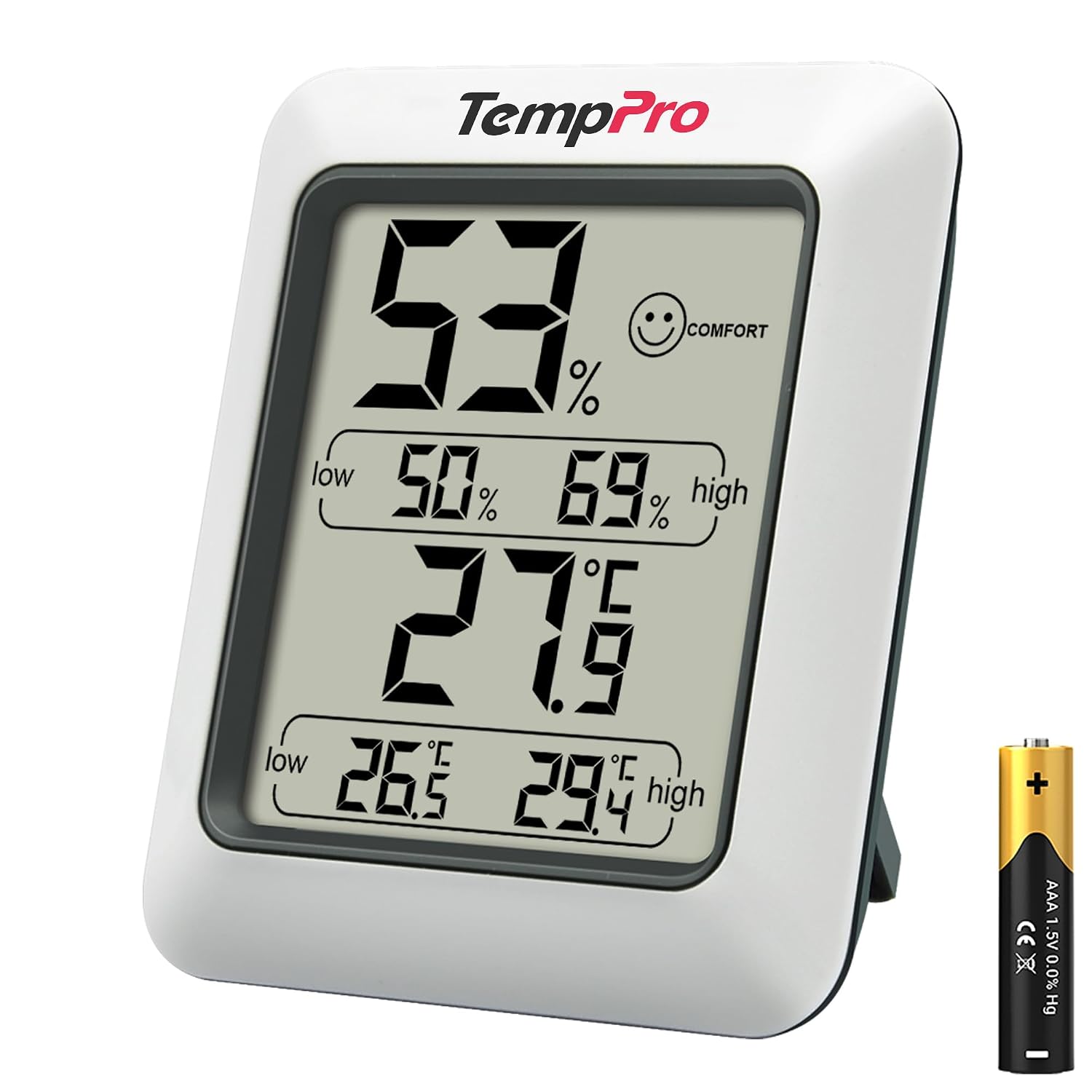 TempPro TP50 Termómetro e Higrómetro Digital